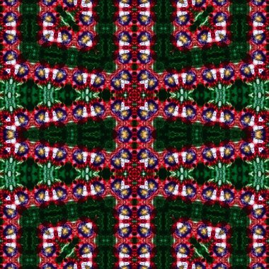 Kusursuz desen. Kusursuz bir doku. Soyut sonsuz desen. kaleydoskop