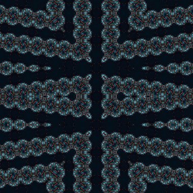 Kusursuz desen. Kusursuz bir doku. Soyut sonsuz desen. kaleydoskop