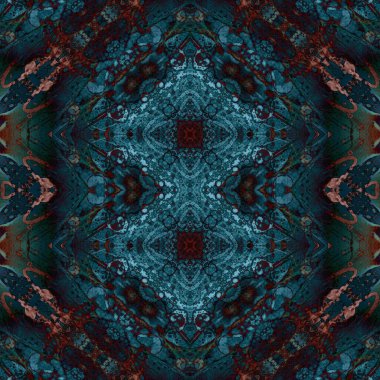 Kusursuz desen. Kusursuz bir doku. Soyut sonsuz desen. kaleydoskop