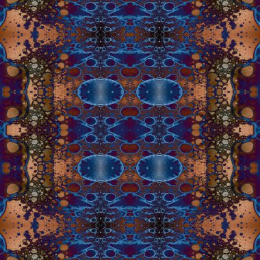 Kusursuz desen. Kusursuz bir doku. Soyut sonsuz desen. kaleydoskop