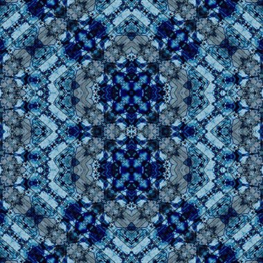 Kusursuz desen. Kusursuz bir doku. Soyut sonsuz desen. kaleydoskop