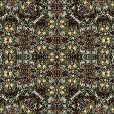 Kusursuz desen. Kusursuz bir doku. Soyut sonsuz desen. kaleydoskop