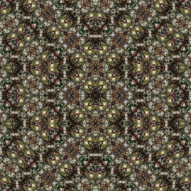 Kusursuz desen. Kusursuz bir doku. Soyut sonsuz desen. kaleydoskop