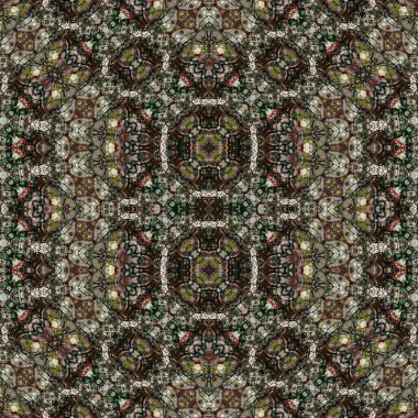 Kusursuz desen. Kusursuz bir doku. Soyut sonsuz desen. kaleydoskop