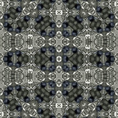 Kusursuz desen. Kusursuz bir doku. Soyut sonsuz desen. kaleydoskop