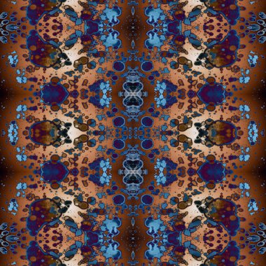 Kusursuz desen. Kusursuz bir doku. Soyut sonsuz desen. kaleydoskop