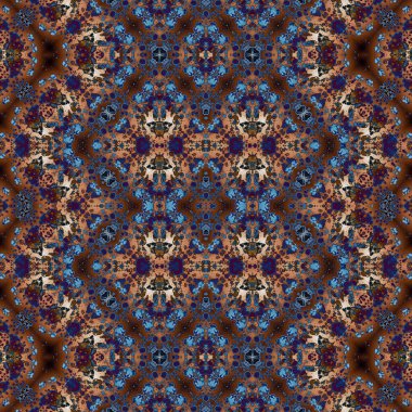 Kusursuz desen. Kusursuz bir doku. Soyut sonsuz desen. kaleydoskop