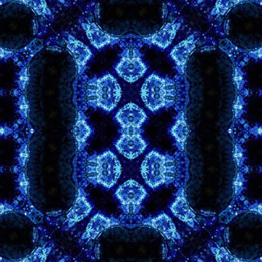 Kusursuz desen. Kusursuz bir doku. Soyut sonsuz desen. kaleydoskop