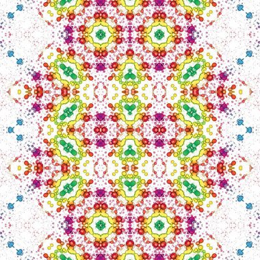 Kusursuz desen. Kusursuz bir doku. Soyut sonsuz desen. kaleydoskop