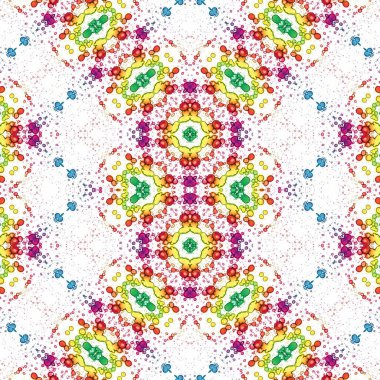 Kusursuz desen. Kusursuz bir doku. Soyut sonsuz desen. kaleydoskop