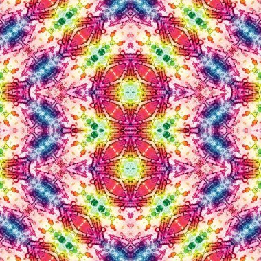 Kusursuz desen. Kusursuz bir doku. Soyut sonsuz desen. kaleydoskop