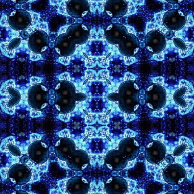 Kusursuz desen. Kusursuz bir doku. Soyut sonsuz desen. kaleydoskop