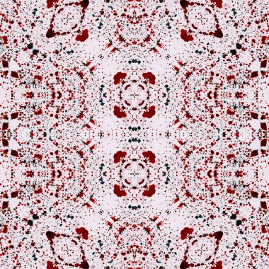 Kusursuz desen. Kusursuz bir doku. Soyut sonsuz desen. kaleydoskop