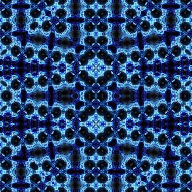 Kusursuz desen. Kusursuz bir doku. Soyut sonsuz desen. kaleydoskop