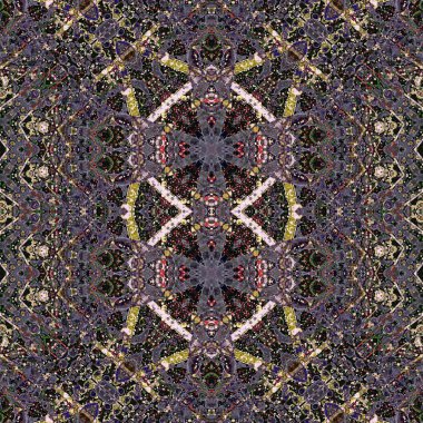 Kusursuz desen. Kusursuz bir doku. Soyut sonsuz desen. kaleydoskop