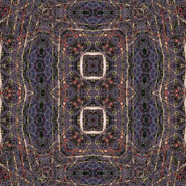 Kusursuz desen. Kusursuz bir doku. Soyut sonsuz desen. kaleydoskop