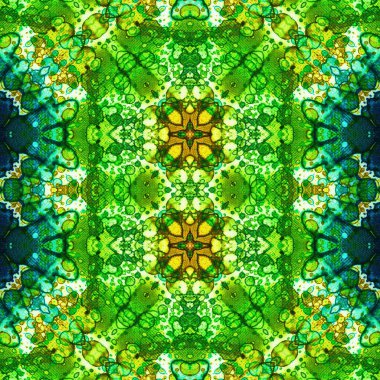 Kusursuz desen. Kusursuz bir doku. Soyut sonsuz desen. kaleydoskop