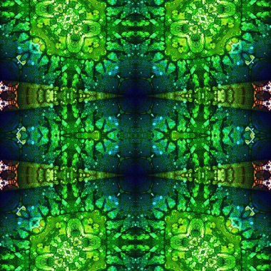 Kusursuz desen. Kusursuz bir doku. Soyut sonsuz desen. kaleydoskop