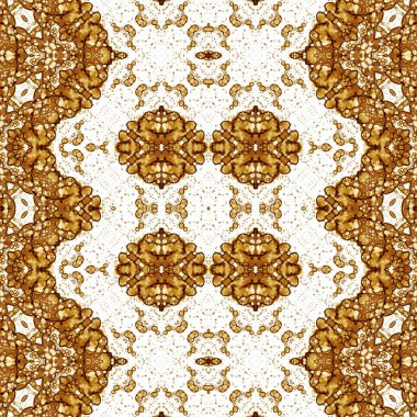 Kusursuz desen. Kusursuz bir doku. Soyut sonsuz desen. kaleydoskop