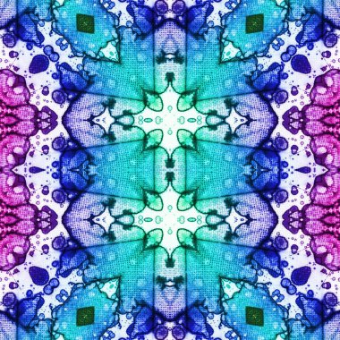 Kusursuz desen. Kusursuz bir doku. Soyut sonsuz desen. kaleydoskop