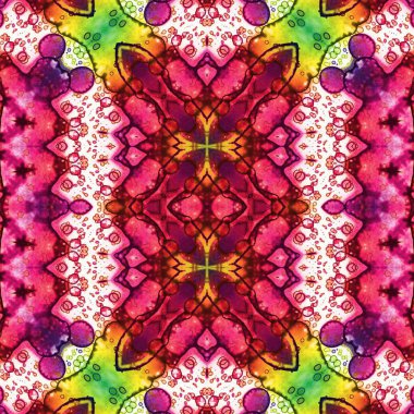 Kusursuz desen. Kusursuz bir doku. Soyut sonsuz desen. kaleydoskop