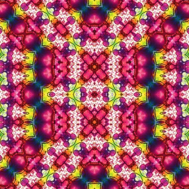 Kusursuz desen. Kusursuz bir doku. Soyut sonsuz desen. kaleydoskop