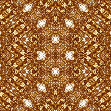 Kusursuz desen. Kusursuz bir doku. Soyut sonsuz desen. kaleydoskop