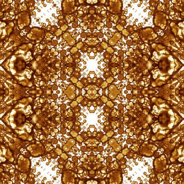 Kusursuz desen. Kusursuz bir doku. Soyut sonsuz desen. kaleydoskop