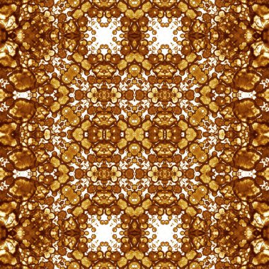 Kusursuz desen. Kusursuz bir doku. Soyut sonsuz desen. kaleydoskop