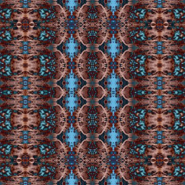 Kusursuz desen. Kusursuz bir doku. Soyut sonsuz desen. kaleydoskop