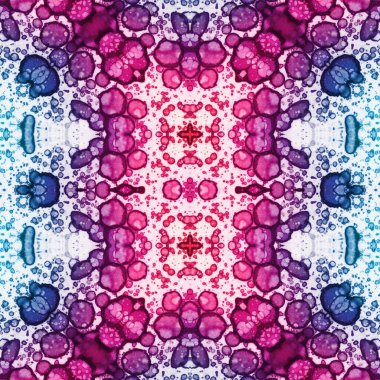 Kusursuz desen. Kusursuz bir doku. Soyut sonsuz desen. kaleydoskop