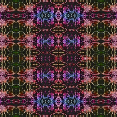 Kusursuz desen. Kusursuz bir doku. Soyut sonsuz desen. kaleydoskop