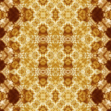 Kusursuz desen. Kusursuz bir doku. Soyut sonsuz desen. kaleydoskop