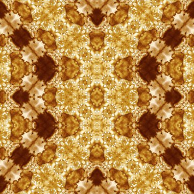 Kusursuz desen. Kusursuz bir doku. Soyut sonsuz desen. kaleydoskop