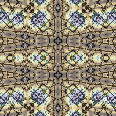 Kusursuz desen. Kusursuz bir doku. Soyut sonsuz desen. kaleydoskop