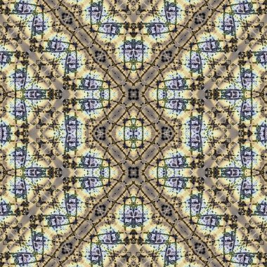 Kusursuz desen. Kusursuz bir doku. Soyut sonsuz desen. kaleydoskop