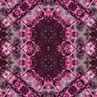 Kusursuz desen. Kusursuz bir doku. Soyut sonsuz desen. kaleydoskop