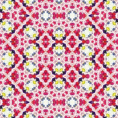 Kusursuz desen. Kusursuz bir doku. Soyut sonsuz desen. kaleydoskop