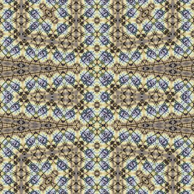 Kusursuz desen. Kusursuz bir doku. Soyut sonsuz desen. kaleydoskop