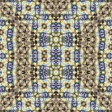 Kusursuz desen. Kusursuz bir doku. Soyut sonsuz desen. kaleydoskop