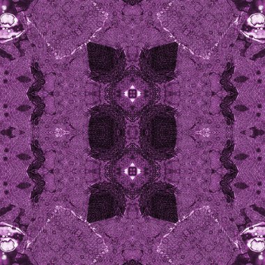 Kusursuz desen. Kusursuz bir doku. Soyut sonsuz desen. kaleydoskop