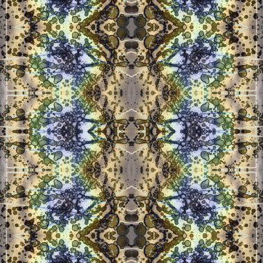 Kusursuz desen. Kusursuz bir doku. Soyut sonsuz desen. kaleydoskop