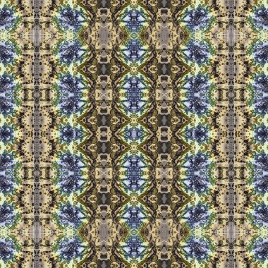 Kusursuz desen. Kusursuz bir doku. Soyut sonsuz desen. kaleydoskop