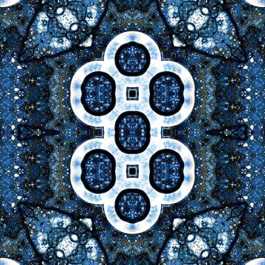 Kusursuz desen. Kusursuz bir doku. Soyut sonsuz desen. kaleydoskop