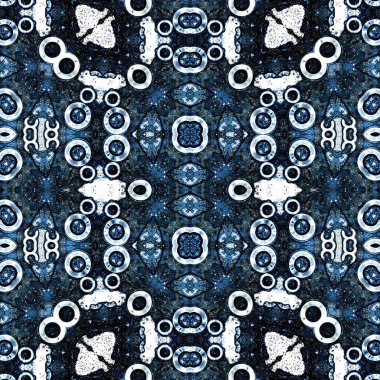 Kusursuz desen. Kusursuz bir doku. Soyut sonsuz desen. kaleydoskop