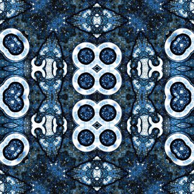 Kusursuz desen. Kusursuz bir doku. Soyut sonsuz desen. kaleydoskop