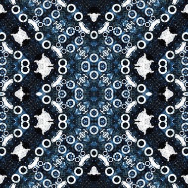 Kusursuz desen. Kusursuz bir doku. Soyut sonsuz desen. kaleydoskop