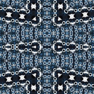 Kusursuz desen. Kusursuz bir doku. Soyut sonsuz desen. kaleydoskop