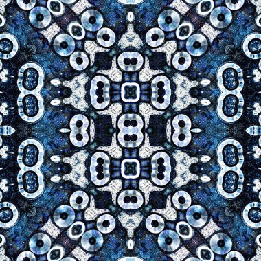 Kusursuz desen. Kusursuz bir doku. Soyut sonsuz desen. kaleydoskop