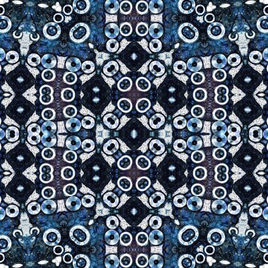 Kusursuz desen. Kusursuz bir doku. Soyut sonsuz desen. kaleydoskop